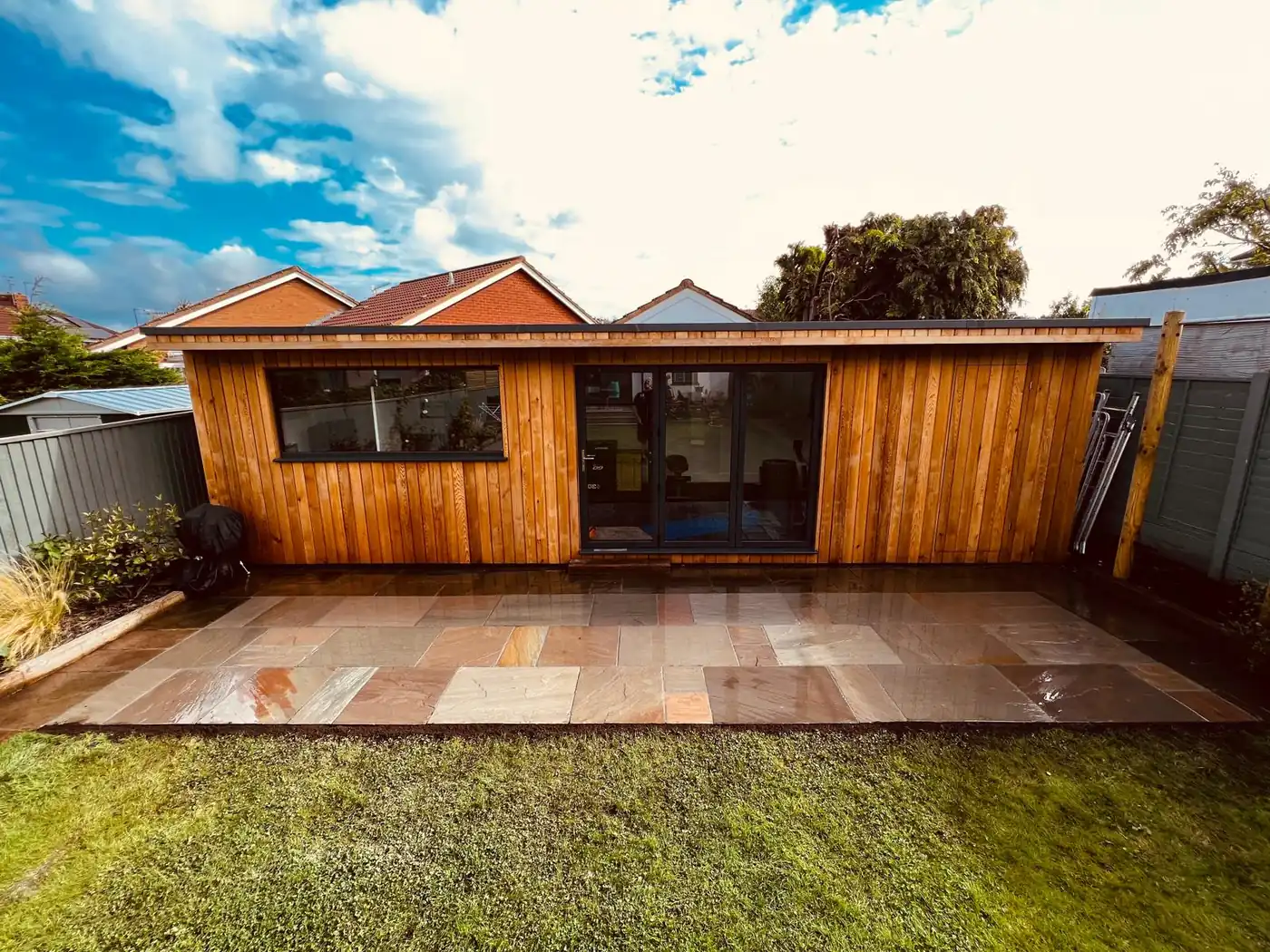 Patio installation in Bristol