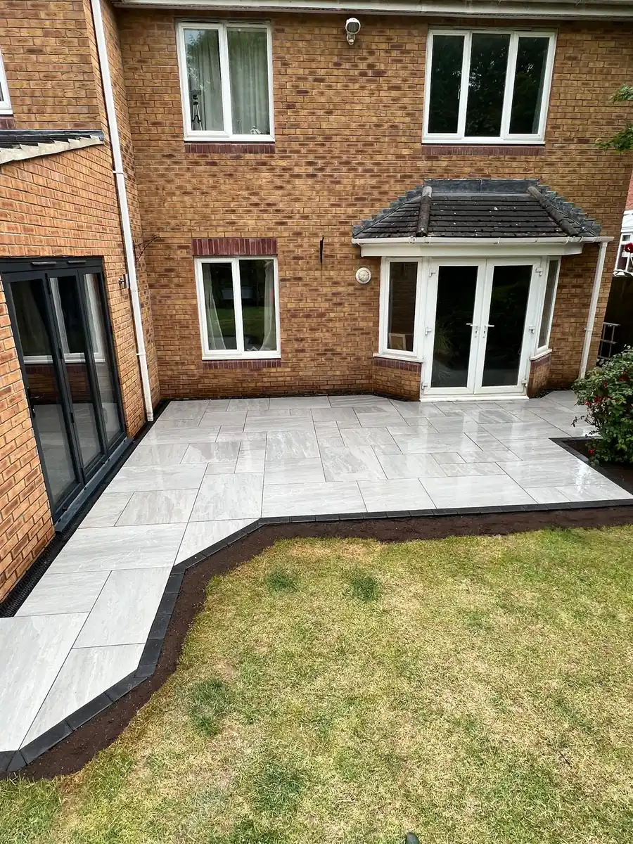 Landscaped front garden