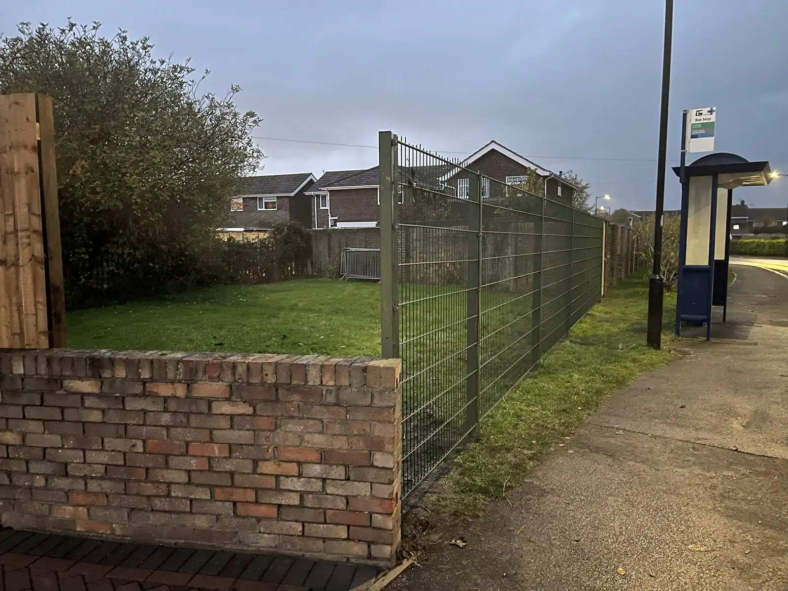 Timber fencing installed by Donovan Driveways